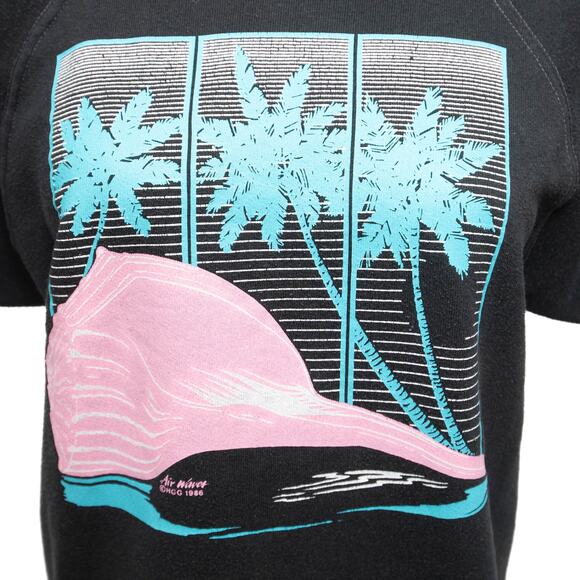 Vintage 1986 Russell Athletic Short Sleeve Crewneck Sweatshirt Size Medium - Picture 5 of 11